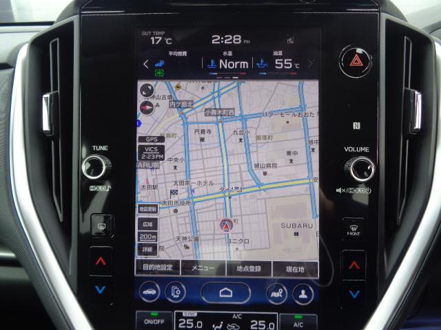 インプレッサ ＳＴ－Ｈ　デジタルマルチビューモニター　弊社元社用車　デジタルマルチビューモニター・シートヒーター・ステアリングヒーター・１１．６インチセンターインフォメーションディスプレィ＆インフォテインメントシステム（2枚目）