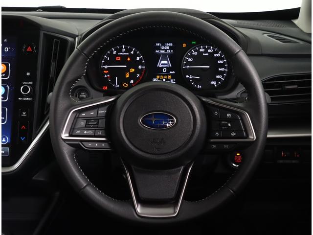 インプレッサ ST 元弊社社用車 11.6インフォメーションディスプレイ 本革ステアリング プッシュスタート バックカメラ USB入力端子 Bluetooth機能 アイドリングストップ ワンオーナー 禁煙車 寒冷地仕様 4WD 新世代アイサイト 全車速追従クルコン(11枚目)