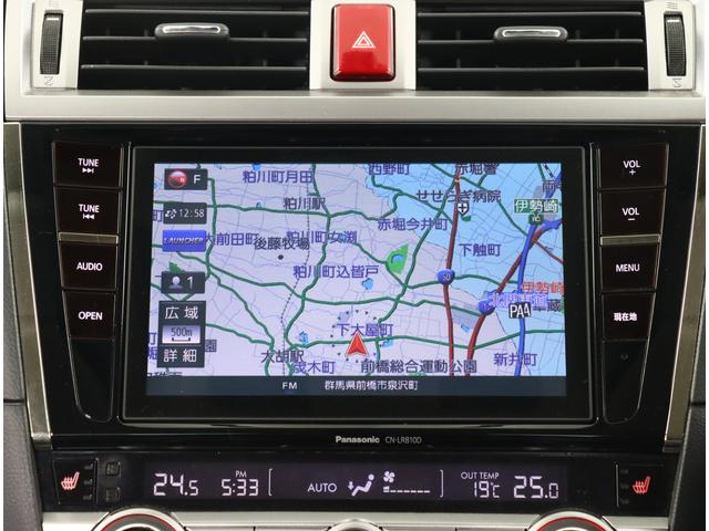 レガシィＢ４ Ｌｉｍｉｔｅｄ　ＥｙｅＳｉｇｈｔ搭載車　新品タイヤ　８型ナビ　ビルトインパナソニック８インチナビ　ＳＴＩフロントアンダースポイラー　リヤアンダーガーニッシュ　社外１９インチアルミホイール　バックカメラ　ＥＴＣ２．０　レザーシート　４ＷＤ（3枚目）