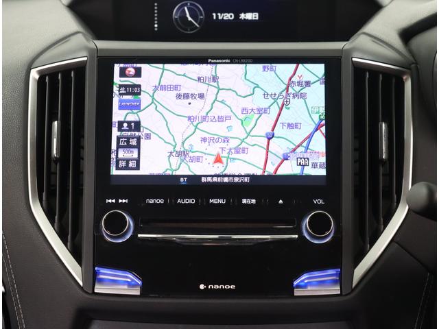 インプレッサスポーツ ２．０ｉ－Ｓ　ＥｙｅＳｉｇｈｔ　８インチナビ　バックカメラ　パナソニック８インチナビ　アドバンスドセイフティパッケージ　ＥＴＣ２．０　パワーシート　ＬＥＤエンブレム　ハイビームアシスト　リヤビークルディテクション　　４ＷＤ　ＬＥＤライナー　ワンオーナー（3枚目）