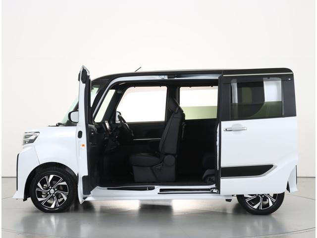 シフォン カスタムＲ　ナビ　バックカメラ　ＥＴＣ　両側電動スライドドア　純正ナビ　ＬＥＤライナー　スマートアシスト　シートヒーター　ベンチシート　プッシュスタート　前後コーナーセンサー　ワンオーナー　整備記録簿　禁煙車　寒冷地仕様　ハイビームアシスト　オートライト（3枚目）