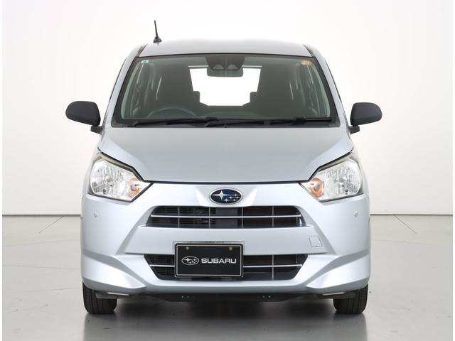 プレオプラス Ｆ　スマートアシスト　ＣＤ／ラジオチューナー　ワンオーナー　禁煙車　整備記録簿　アイドリングストップ　キーレスエントリー　前後コーナーセンサー　オートライト　ハイビームアシスト　横滑り防止システム　取扱説明書　ハロゲンヘッドライト（4枚目）