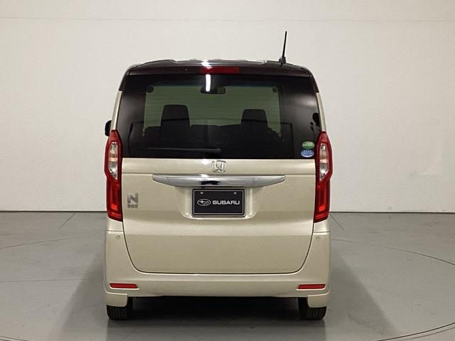 Ｎ－ＢＯＸ Ｇ・ＥＸホンダセンシング　ナビ　バックカメラ　ＥＴＣ　ＣＤ／ＤＶＤ　フルセグ　片側電動スライドドア　アイドリングストップ　プッシュスタート　ハイビームアシスト　オートライト　ワンオーナー　整備記録簿　リヤコーナーセンサー　全車速追従クルーズコントロール（19枚目）