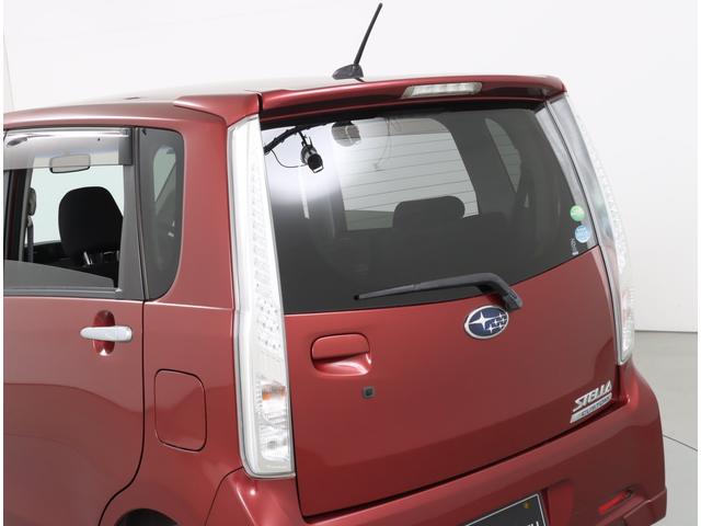 ステラ カスタムＲ　ナビ　プッシュスタート　オートエアコン　ナビゲーション　ＣＤ　ＤＶＤ　１４インチアルミホイール　ＬＥＤヘッドランプ　取扱説明書　保証書　整備手帳　アイドリングストップ（20枚目）