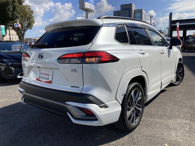 カローラクロス ハイブリッド Z 本革シート 記録簿有 AC パワステ アルミ エアバッグ ABS パワーウィンドウ サイドSRS(4枚目)