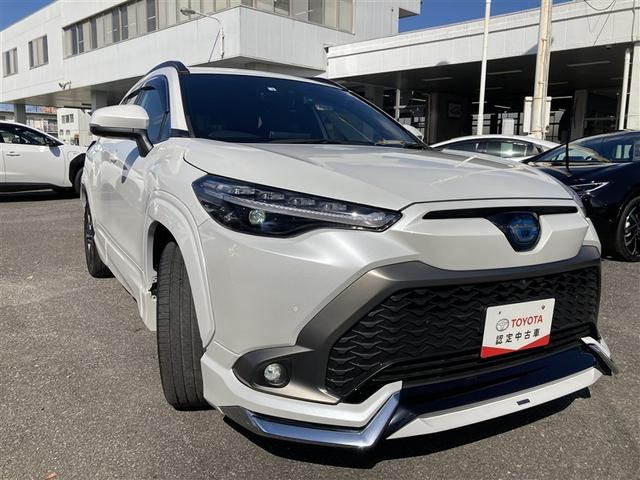 カローラクロス ハイブリッド Z 本革シート 記録簿有 AC パワステ アルミ エアバッグ ABS パワーウィンドウ サイドSRS(7枚目)