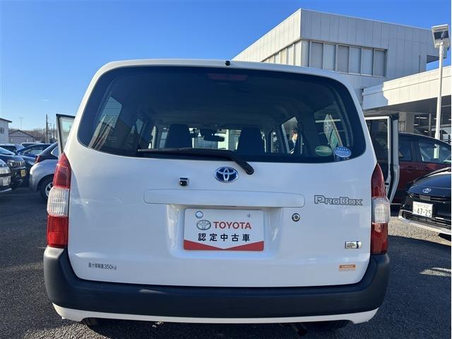 プロボックス ハイブリッドＧＬ　点検記録簿　デュアルエアバック　運転席パワーウィンドウ　オートエアコン　エアバッグ　ＡＢＳ　パワーステアリング（6枚目）