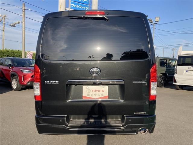 ハイエースバン ロングスーパーＧＬ　４ＷＤ　メモリーナビ　バックカメラ　衝突被害軽減システム　ＥＴＣ　ドラレコ　ワンオーナー　記録簿　ディーゼル（7枚目）