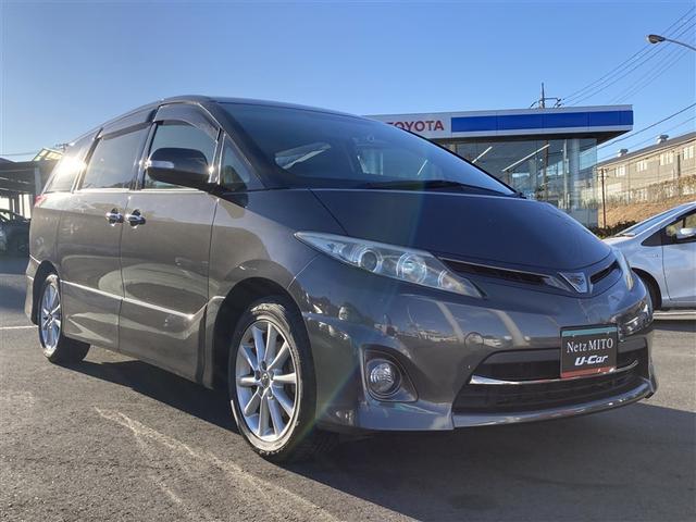 エスティマ アエラス フルセグ HDDナビ バックカメラ ETC ドラレコ 乗車定員7人 3列シート ワンオーナー 記録簿(3枚目)