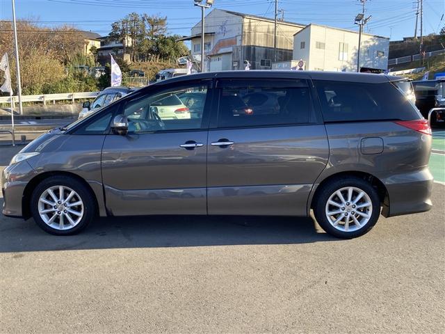 エスティマ アエラス フルセグ HDDナビ バックカメラ ETC ドラレコ 乗車定員7人 3列シート ワンオーナー 記録簿(8枚目)