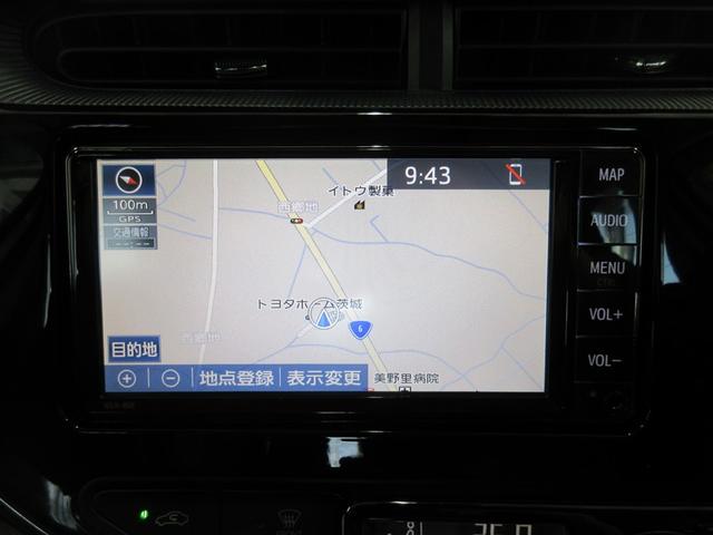 アクア Ｓ　カーナビ　オートエアコン　デュアルエアバック　Ｂカメラ　パワーウィンドウ　ＳＲＳ　パワーステアリング　ＡＢＳ　メモリーナビ　被害軽減ブレーキ（5枚目）