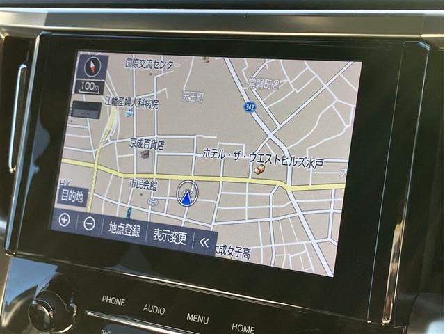 アルファード ２．５Ｓ　タイプゴールドＩＩＩ　ドライブレコーダー　バックカメラ　ナビ　ＴＶ　クリアランスソナー　オートクルーズコントロール　レーンアシスト　衝突被害軽減システム　両側電動スライドドア　オートマチックハイビーム　オートライト（6枚目）