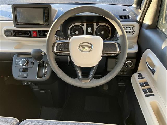 ムーヴキャンバス ストライプスG 全周囲カメラ 両側電動スライドドア ナビ TV クリアランスソナー 衝突被害軽減システム オートライト LEDヘッドランプ スマートキー アイドリングストップ 電動格納ミラー シートヒーター(4枚目)