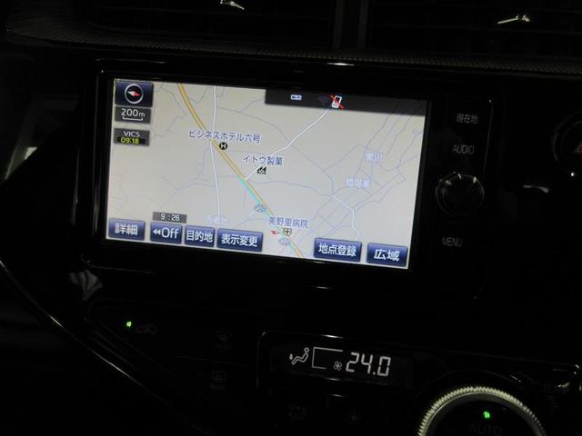 アクア Ｓ　カーナビ　オートエアコン　デュアルエアバック　Ｂカメラ　パワーウィンドウ　ＳＲＳ　パワーステアリング　ＡＢＳ　メモリーナビ　被害軽減ブレーキ（5枚目）