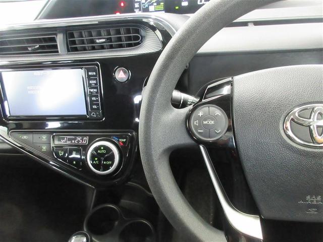 アクア Ｓスタイルブラック　バックモニタ－　ナビＴＶ　イモビライザー　スマートキープッシュスタート　ＥＴＣ付き　Ｗエアバッグ　キーフリ　メモリーナビゲーション　横滑り防止装置付き　１セグ　フルオートエアコン　ＡＢＳ　ＰＳ　エアＢ（10枚目）