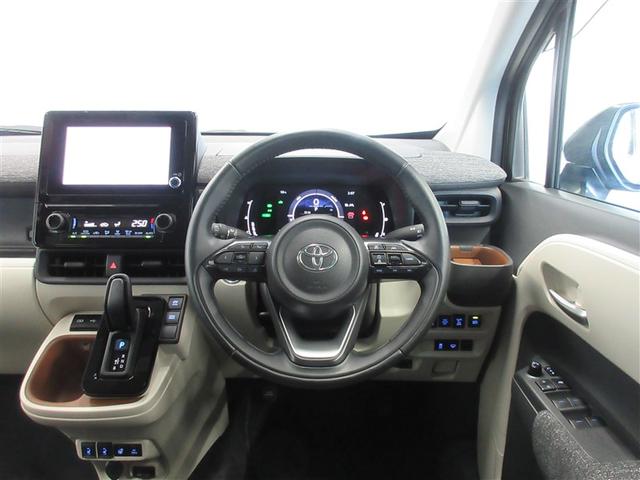 シエンタ ハイブリッドZ カーテンエアバック 地デジフルセグ アクティブクルーズコントロール 盗難防止システム 横滑り防止機能 ETC装備 LEDライト キーフリー パワーステアリング エアコン エアバッグ パワーウィンドウ(4枚目)