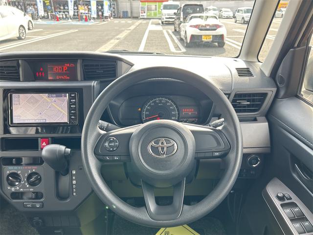 ルーミー X ETC バックカメラ ナビ 両側スライド・片側電動 クリアランスソナー 衝突被害軽減システム オートライト スマートキー アイドリングストップ 電動格納ミラー CVT 盗難防止システム 衝突安全ボディ(3枚目)