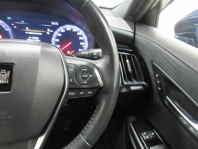 クラウンハイブリッド Ｇ　アルミ　ＬＥＤヘッド　キーフリー　横滑り防止機能　ＤＶＤ　ＥＴＣ　オートエアコン　ＡＵＸ　ＡＢＳ　メモリナビ　盗難防止装置　エアバッグ　オートクルーズコントロール　ナビＴＶ　サイドエアバッグ（11枚目）