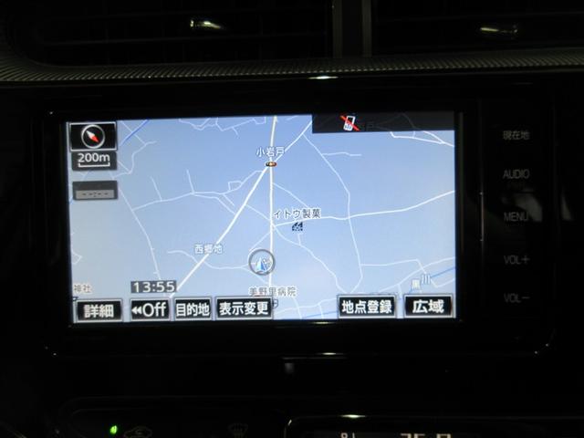 アクア Ｓスタイルブラック　カーナビ　オートエアコン　デュアルエアバック　Ｂカメラ　パワーウィンドウ　アルミホイール　ＳＲＳ　パワーステアリング　ＡＢＳ　メモリーナビ（5枚目）