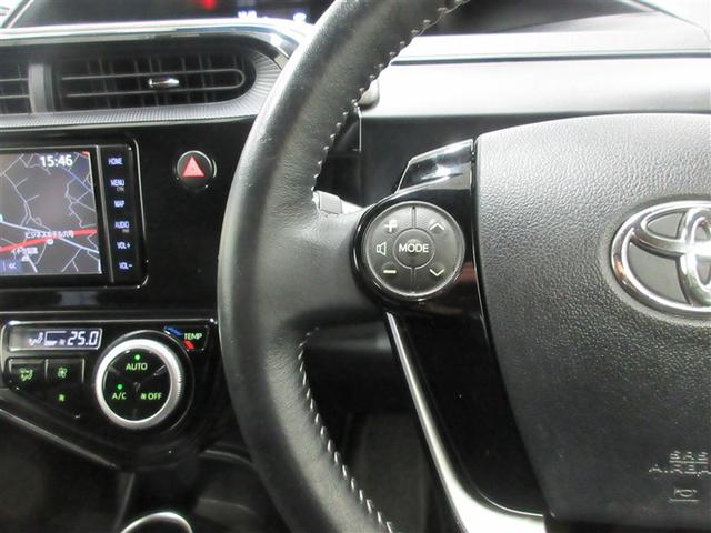 アクア クロスオーバー　Ｂカメラ　エアコン　ＬＥＤ　アルミホイール　パワーステアリング　ナビ　パワーウィンドウ　メモリーナビ　ＡＢＳ　前後ブレーキサポート　助手席エアバック　運転席エアバック（10枚目）