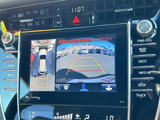 ハリアーハイブリッド プレミアム　４ＷＤ　ＥＴＣ　全周囲カメラ　オートクルーズコントロール　レーンアシスト　パワーシート　ナビ　ＴＶ　オートマチックハイビーム　オートライト　電動リアゲート　アルミホイール　スマートキー　電動格納ミラー（4枚目）