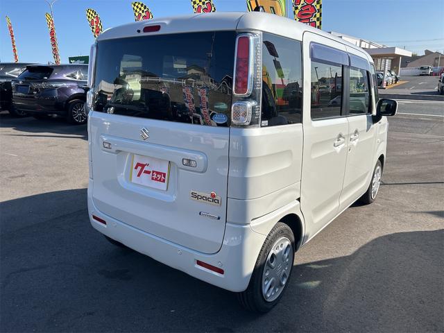 スペーシア ハイブリッドＧ　両側スライドドア　クリアランスソナー　レーンアシスト　衝突被害軽減システム　オートライト　スマートキー　アイドリングストップ　電動格納ミラー　ベンチシート　ＣＶＴ　盗難防止システム　ＡＢＳ　ＥＳＣ（13枚目）