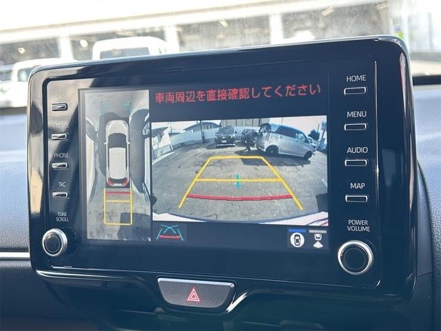 ヤリスクロス ハイブリッドＺ　ドライブレコーダー　ＥＴＣ　全周囲カメラ　クリアランスソナー　オートクルーズコントロール　レーンアシスト　衝突被害軽減システム　ナビ　ＴＶ　オートマチックハイビーム　オートライト　ＬＥＤヘッドランプ（4枚目）
