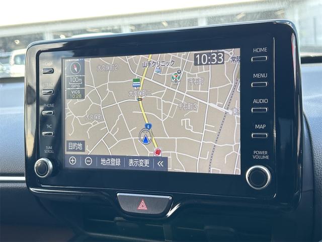 ヤリスクロス ハイブリッドＺ　ドライブレコーダー　ＥＴＣ　全周囲カメラ　クリアランスソナー　オートクルーズコントロール　レーンアシスト　衝突被害軽減システム　ナビ　ＴＶ　オートマチックハイビーム　オートライト　ＬＥＤヘッドランプ（5枚目）