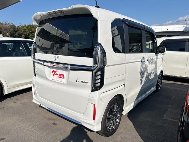 N-BOXカスタム L ドライブレコーダー ETC バックカメラ 両側スライド・片側電動 ナビ クリアランスソナー オートクルーズコントロール レーンアシスト 衝突被害軽減システム オートライト LEDヘッドランプ(13枚目)