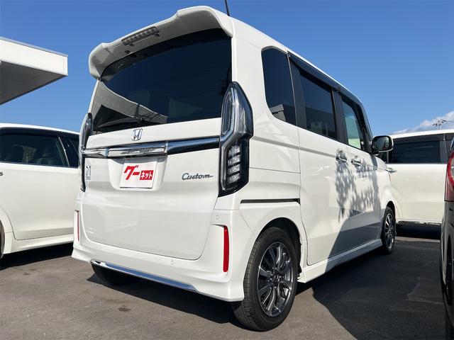 N-BOXカスタム L ドライブレコーダー ETC バックカメラ 両側スライド・片側電動 ナビ クリアランスソナー オートクルーズコントロール レーンアシスト 衝突被害軽減システム オートライト LEDヘッドランプ(14枚目)