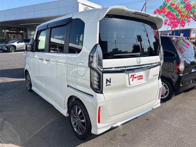 N-BOXカスタム L ドライブレコーダー ETC バックカメラ 両側スライド・片側電動 ナビ クリアランスソナー オートクルーズコントロール レーンアシスト 衝突被害軽減システム オートライト LEDヘッドランプ(15枚目)