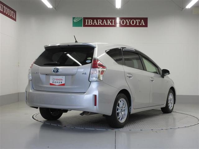 プリウスα Ｇ　Ｂモニタ　盗難防止装置　エアバッグ　ＡＢＳ　地デジＴＶ　オートクルーズコントロール　ＥＴＣ付　Ｗエアバック　ＴＶナビ　ＤＶＤ再生機能　キーフリーキー　フルオートエアコン　パワーステアリング　ＡＷ（3枚目）