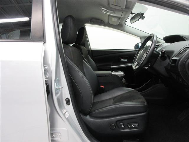 プリウスα Ｇ　Ｂモニタ　盗難防止装置　エアバッグ　ＡＢＳ　地デジＴＶ　オートクルーズコントロール　ＥＴＣ付　Ｗエアバック　ＴＶナビ　ＤＶＤ再生機能　キーフリーキー　フルオートエアコン　パワーステアリング　ＡＷ（16枚目）