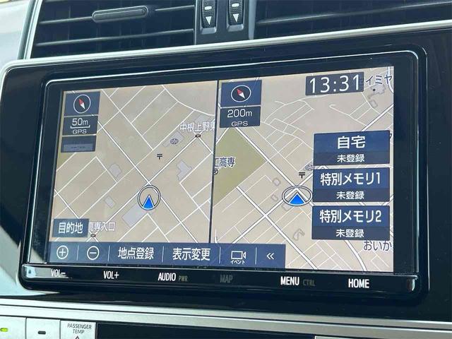 ランドクルーザープラド ＴＸ　４ＷＤ　ドライブレコーダー　ＥＴＣ　バックカメラ　クリアランスソナー　オートクルーズコントロール　レーンアシスト　衝突被害軽減システム　ナビ　ＴＶ　オートマチックハイビーム　オートライト（4枚目）