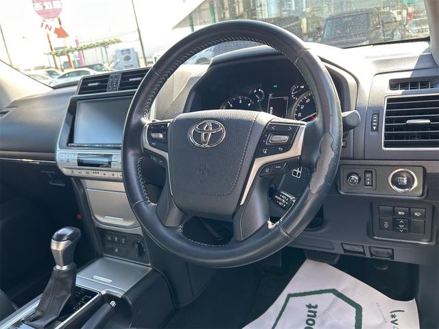 ランドクルーザープラド ＴＸ　Ｌパッケージ　４ＷＤ　ＥＴＣ　バックカメラ　クリアランスソナー　オートクルーズコントロール　レーンアシスト　パワーシート　衝突被害軽減システム　サンルーフ　ナビ　ＴＶ　オートマチックハイビーム　オートライト（34枚目）