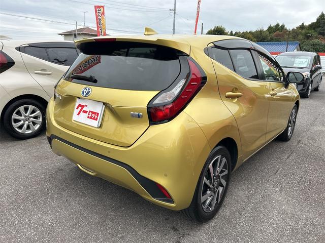 アクア G 当社試乗車歴 ドラレコ 全周囲カメラ ナビ TV クルーズコントロール レーンアシスト 衝突被害軽減システム アルミホイール オートマチックハイビーム オートライト LEDヘッドランプ パワーシート(16枚目)