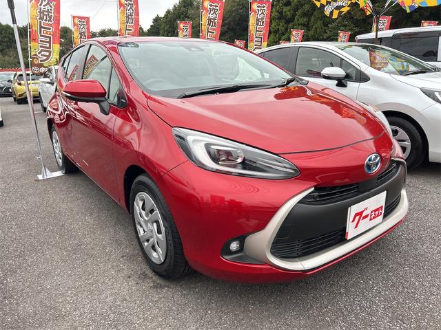 アクア G 当社試乗車歴 ドライブレコーダー 全周囲カメラ ナビ TV オートクルーズコントロール レーンアシスト 衝突被害軽減システム オートマチックハイビーム オートライト LEDヘッドランプ(14枚目)