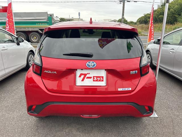 アクア G 当社試乗車歴 ドライブレコーダー 全周囲カメラ ナビ TV オートクルーズコントロール レーンアシスト 衝突被害軽減システム オートマチックハイビーム オートライト LEDヘッドランプ(18枚目)