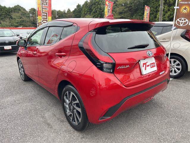 アクア Z 当社試乗車歴 ドライブレコーダー 全周囲カメラ ナビ TV オートクルーズコントロール レーンアシスト パークアシスト 衝突被害軽減システム オートマチックハイビーム オートライト(19枚目)