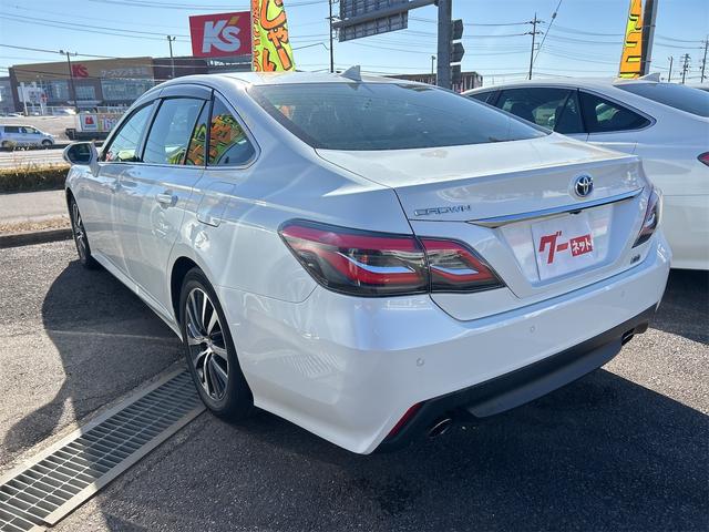 クラウンハイブリッド S Cパッケージ ドライブレコーダー レーンアシスト オートクルーズコントロール 衝突被害軽減システム バックカメラ ナビ TV アルミホイール オートマチックハイビーム オートライト(17枚目)