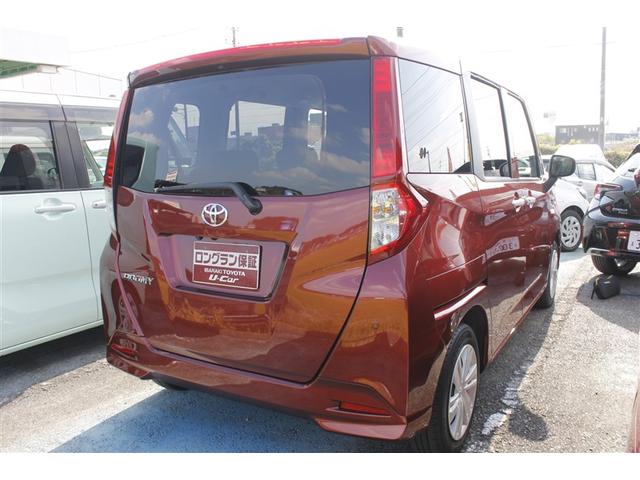 ルーミー Ｘ　ドライブレコーダー　ＥＴＣ　バックカメラ　ＴＶ　両側スライド・片側電動　クリアランスソナー　衝突被害軽減システム　オートライト　スマートキー　電動格納ミラー　ＣＶＴ　盗難防止システム　衝突安全ボディ（3枚目）