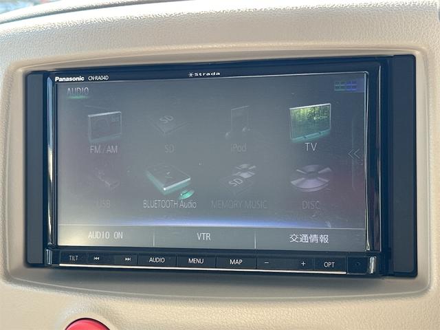 キューブ １５Ｘ　ドライブレコーダー　ＥＴＣ　ナビ　ＴＶ　スマートキー　アイドリングストップ　電動格納ミラー　ベンチシート　ＣＶＴ　ＣＤ　ＵＳＢ　Ｂｌｕｅｔｏｏｔｈ　盗難防止システム　衝突安全ボディ　ＡＢＳ　ＥＳＣ（4枚目）