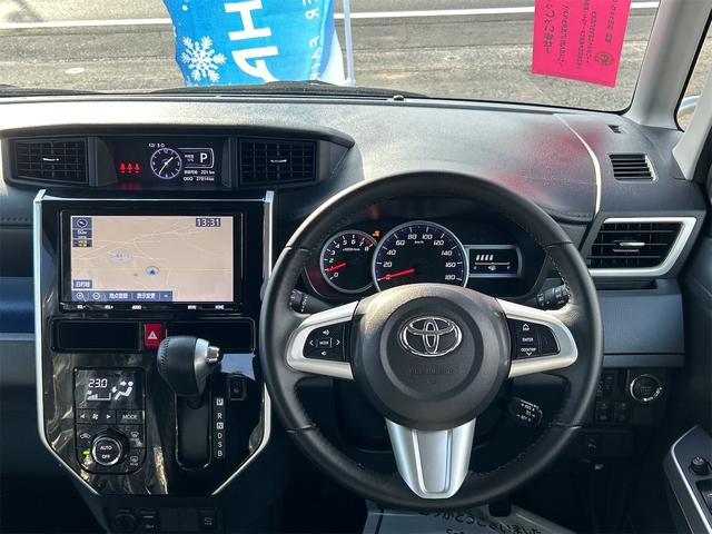 ルーミー カスタムG ドライブレコーダー 全周囲カメラ ナビ TV 両側電動スライドドア クリアランスソナー オートクルーズコントロール 衝突被害軽減システム アルミホイール オートマチックハイビーム オートライト(3枚目)