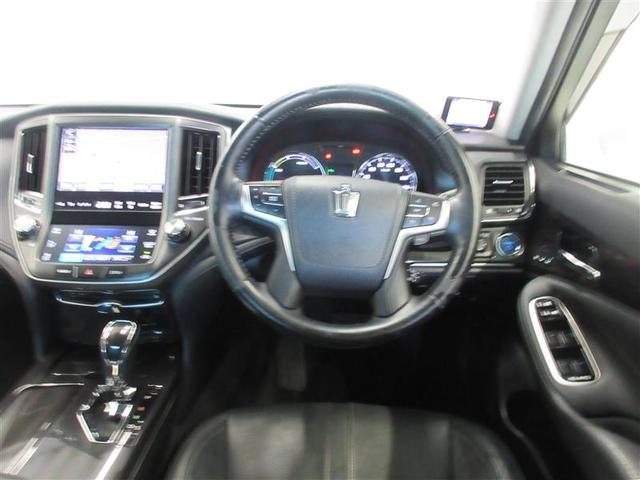 クラウンハイブリッド アスリートG インテリジェントクリアランスソナー 本革シート Wエアバック カーテンエアバック リアカメラ HDDナビゲーションシステム パワーウィンドウ ナビ パワーステアリング エアコン エアバック ABS(4枚目)