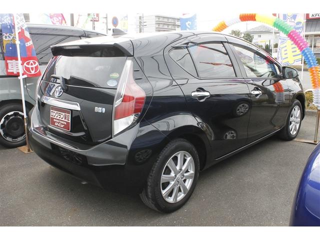 アクア Sスタイルブラック ETC バックカメラ ナビ TV レーンアシスト 衝突被害軽減システム アルミホイール オートマチックハイビーム オートライト スマートキー アイドリングストップ 電動格納ミラー CVT(3枚目)