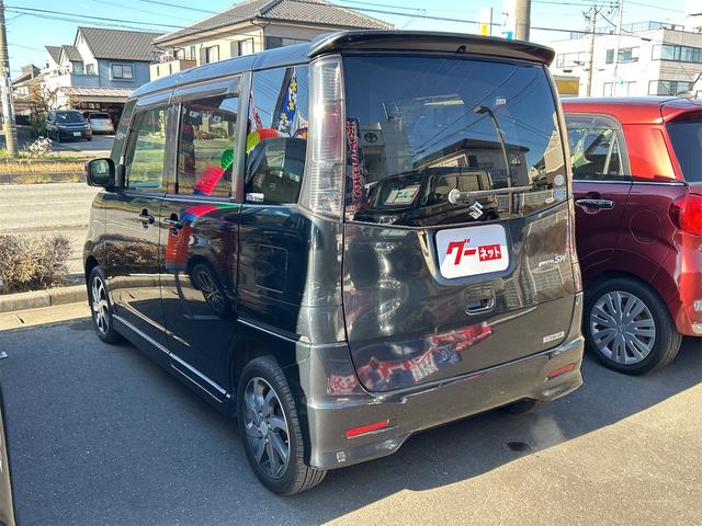 パレットSW XS ETC 両側スライド・片側電動 オートライト HID スマートキー 電動格納ミラー ベンチシート CVT 盗難防止システム ABS CD アルミホイール 衝突安全ボディ エアコン パワーステアリング(17枚目)