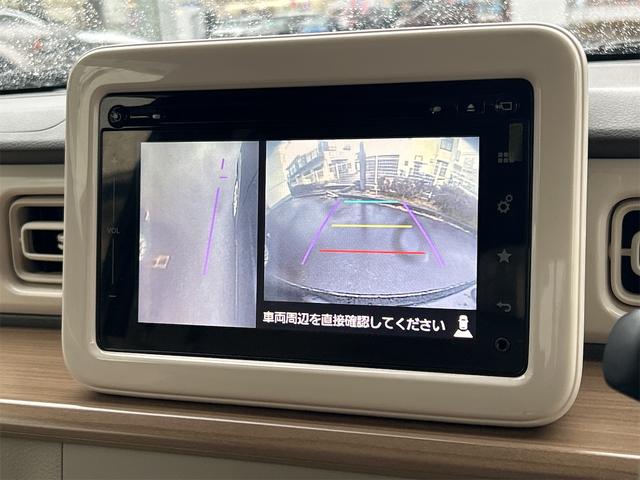 アルトラパン Ｘ　ＥＴＣ　全周囲カメラ　ナビ　ＴＶ　衝突被害軽減システム　オートライト　ＨＩＤ　スマートキー　アイドリングストップ　電動格納ミラー　シートヒーター　ベンチシート　ＣＶＴ　盗難防止システム　ＡＢＳ　ＥＳＣ（7枚目）