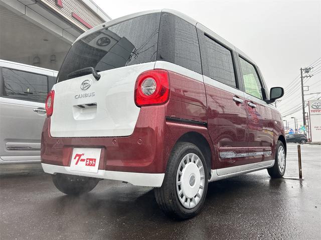 ムーヴキャンバス ストライプスＧ　ドライブレコーダー　バックカメラ　両側電動スライドドア　ナビ　ＴＶ　クリアランスソナー　レーンアシスト　衝突被害軽減システム　オートライト　ＬＥＤヘッドランプ　スマートキー（20枚目）