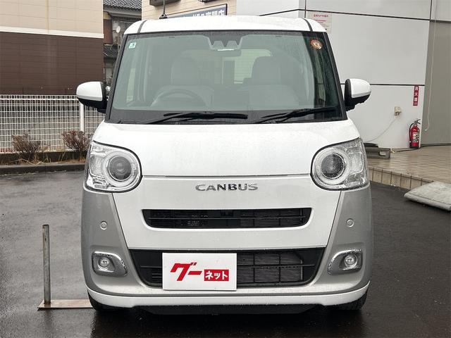 ムーヴキャンバス ストライプスＧ　全周囲カメラ　両側電動スライドドア　ナビ　ＴＶ　クリアランスソナー　レーンアシスト　衝突被害軽減システム　オートライト　ＬＥＤヘッドランプ　スマートキー　アイドリングストップ　電動格納ミラー（11枚目）