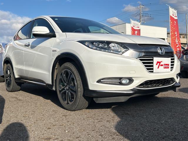 ヴェゼル ハイブリッドＸ　ＥＴＣ　バックカメラ　オートクルーズコントロール　衝突被害軽減システム　ナビ　オートライト　ＬＥＤヘッドランプ　アルミホイール　スマートキー　電動格納ミラー　ＡＴ　盗難防止システム　衝突安全ボディ（15枚目）